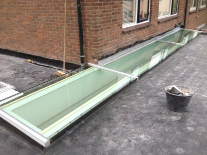 Zonwerend dakbeglazing te Maarssen