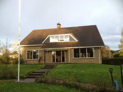 Enkelglas vervangen door Pilkington Triple HR++ Glass Cudo (u-waarde 0,6 W/m2K) en Iglas HR++ Krypton gevuld aan 't Zand 26 te Utrecht / Vleuten.