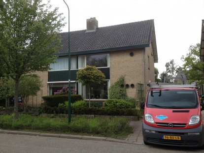 Renovatie woning a/d Pr.Frederiklaan 5 Leusden-Zuid.