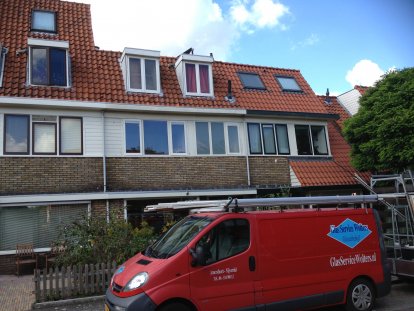 Vervangen ramen en balkondeur door nieuwe hardhouten ramen + deur voorzien met politiekeurmerk Veilig Wonen a/d Lekstraat 38 te Amersfoort.