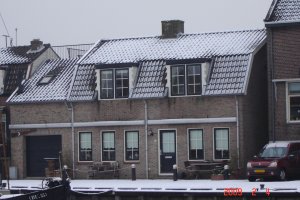 Pilkington HR++ isolatieglas met Kruisroeden geleverd en geplaatst in woning aan de Havendijk te Spakenburg.