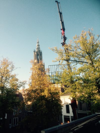 Climaplus HR++ isolatieglas geleverd en geplaatst in dak binnenstad Amersfoort