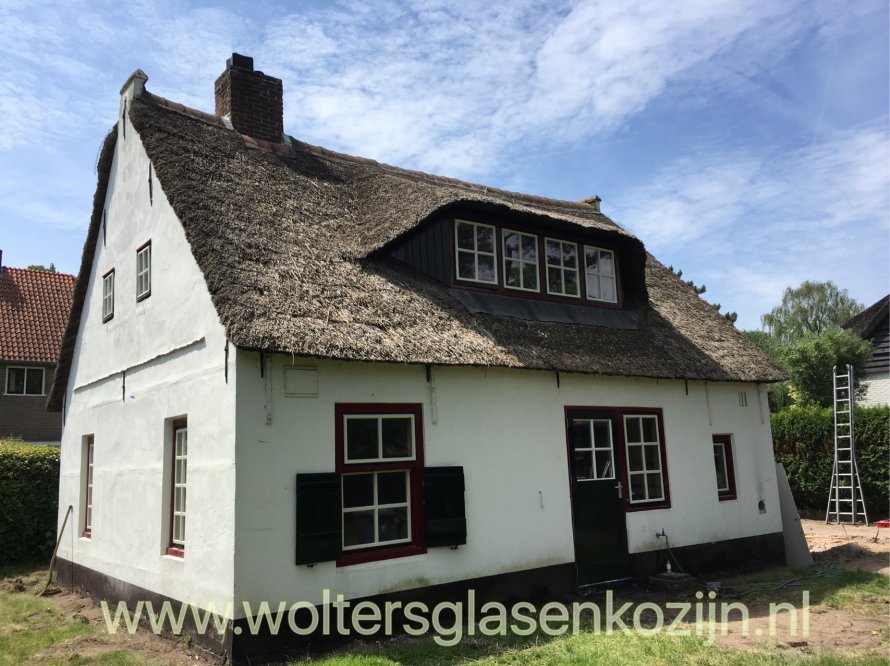 Historische woning te Blaricum voorzien van HR++ isolatieglas.